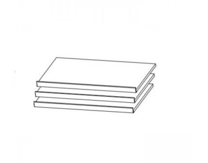 Set 3 polite 88x37cm 