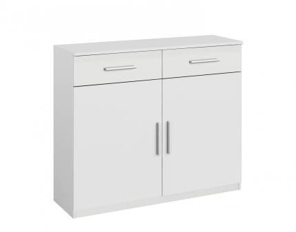 Comoda alb alpin 100x86x37cm FELLBACH 
