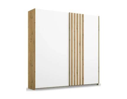 Dulap cu usi glisante MOSBACH 181x210x62cm stejar Artisan/ alb alpin 