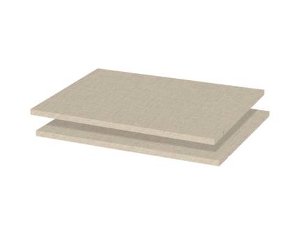 Set 2 polite 88x50cm