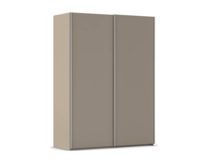 Dulap cu usi glisante TARO 162x223x69cm fango, maner aluminiu 