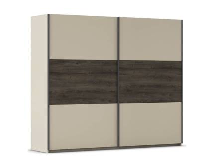 Dulap 261x210x59cm champagne/ Atlantic dark SAJO 