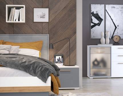 Noptiera cu 1 usa ALL ROOM CONCEPT 56x45x40cm configurabila