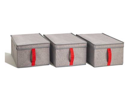 Set 3 cutii pentru depozitare