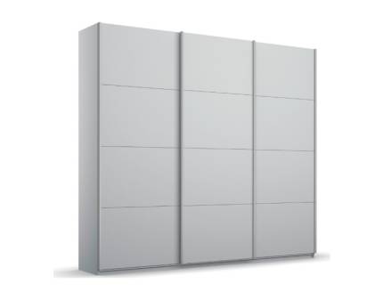 Dulap cu usi glisante KULMBACH 203x210x62cm silk grey configurabil