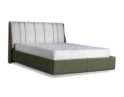 Pat tapitat cu lada pentru depozitare (160X200CM) LOS ANGELES