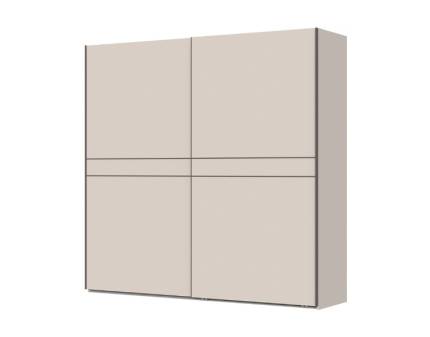 Dulap cu usi glisante OPERA 230x224x61cm casmir, maner maro