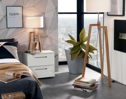 Noptiera cu sertare ALDONO DELUXE configurabila